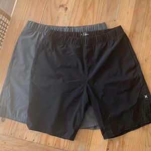 2- men’s Hurley shorts